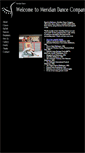 Mobile Screenshot of meridiandance.com